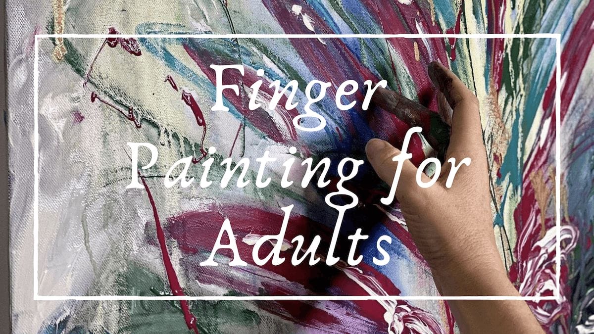 finger painting art