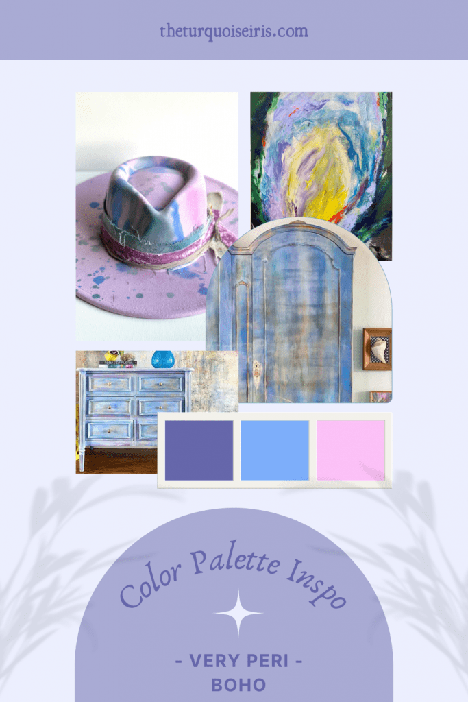 Very Peri Color Palettes • The Turquoise Iris