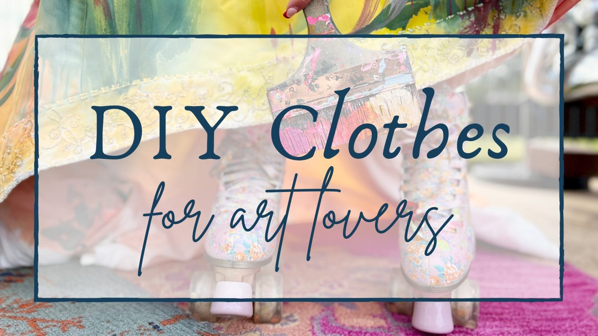 DIY Clothes For Art Lovers • The Turquoise Iris